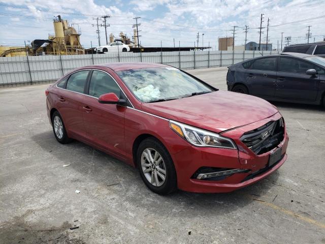 HYUNDAI SONATA SE 2015 with VIN 5NPE24AF0FH244446 - Photo from auction