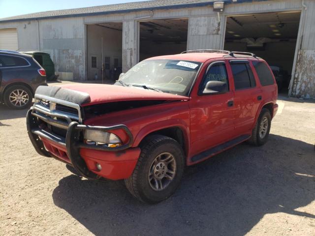Photo 2 from auction – 2003 DODGE DURANGO SL with VIN 1D4HS58N93F540283