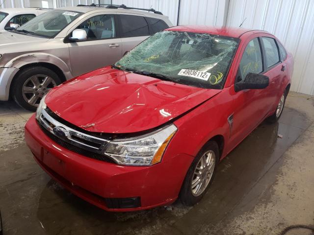 Photo 2 from auction – 2008 FORD FOCUS SE with VIN 1FAHP35N98W143578