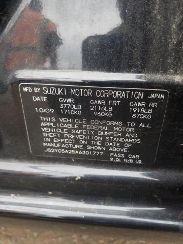 Photo 10 from auction – 2010 SUZUKI SX4 LE with VIN JS2YC5A25A6301777