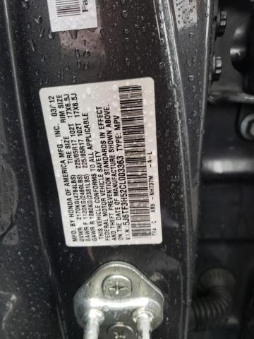 Photo 10 from auction – 2012 HONDA CROSSTOUR with VIN 5J6TF3H52CL003363