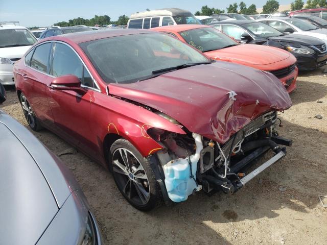 FORD FUSION TIT 2018 with VIN 3FA6P0D91JR236579 - Photo from auction