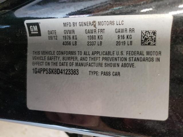 Photo 10 from auction – 2013 BUICK VERANO with VIN 1G4PP5SK8D4123383