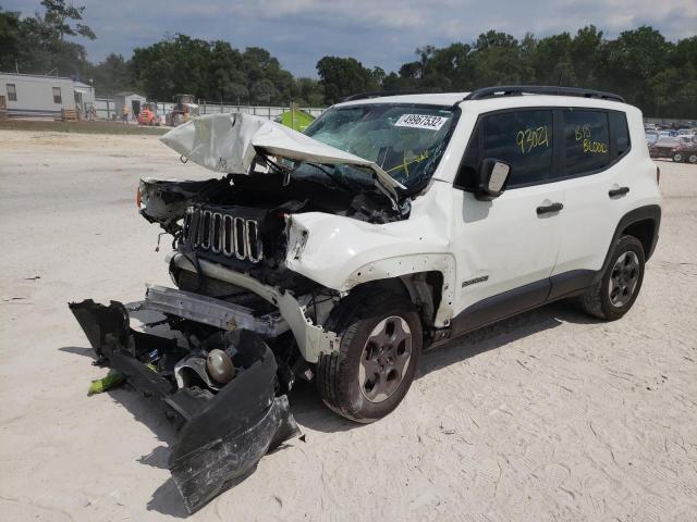 Photo 2 from auction – 2018 JEEP RENEGADE S with VIN ZACCJBAB2JPH36360