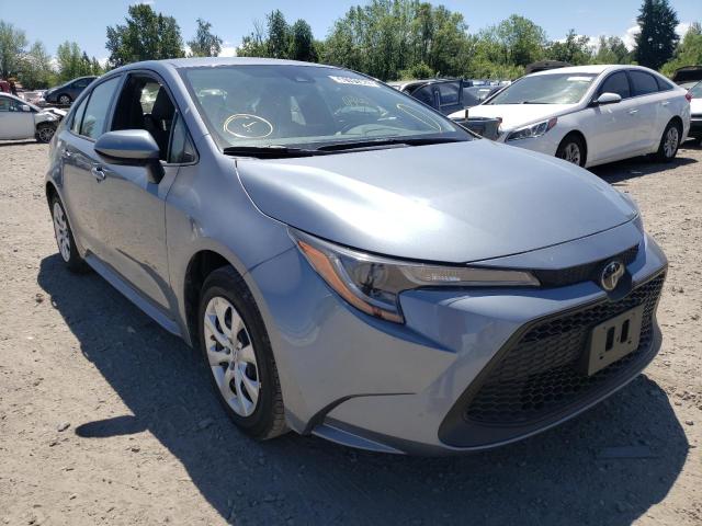 TOYOTA COROLLA LE 2021 with VIN JTDEPMAE9MJ172689 - Photo from auction