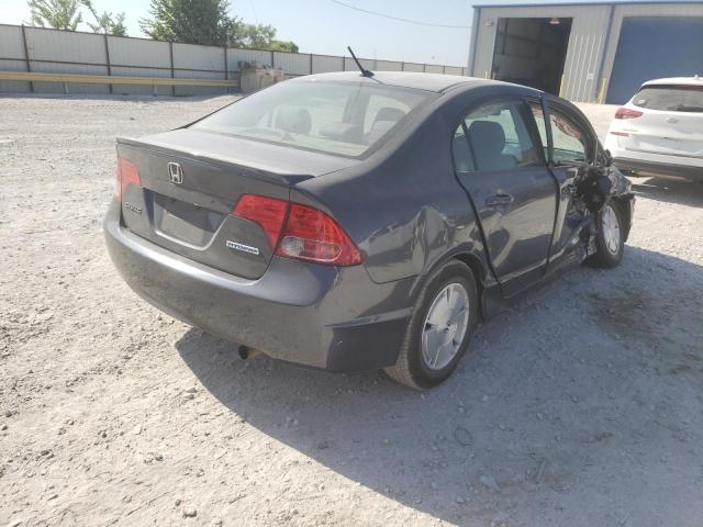 Photo 4 from auction – 2007 HONDA CIVIC HYBR with VIN JHMFA36287S021449