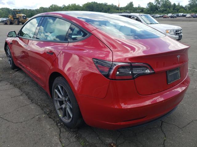 Photo 3 from auction – 2022 TESLA MODEL 3 with VIN 5YJ3E1EA1NF118010