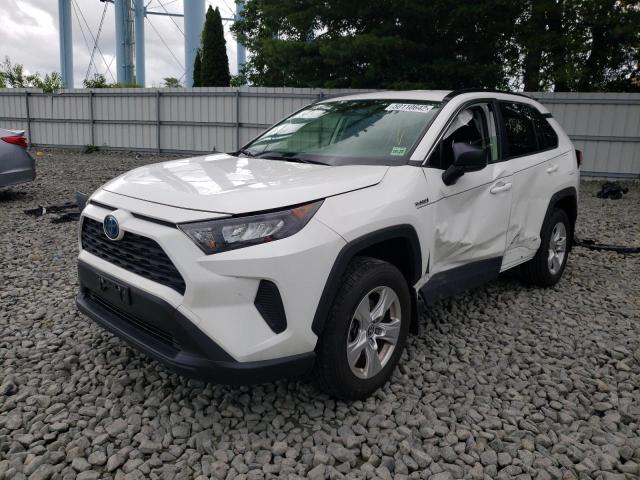 Photo 2 from auction – 2021 TOYOTA RAV4 LE with VIN JTML6RFV9MD007806