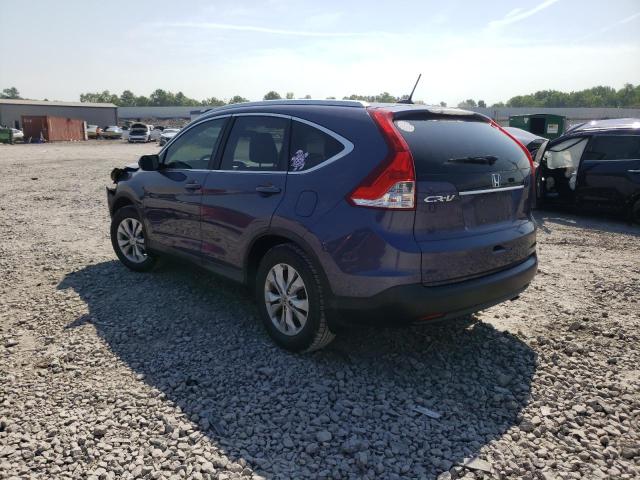 Photo 3 from auction – 2012 HONDA CR-V EXL with VIN 5J6RM3H75CL025259