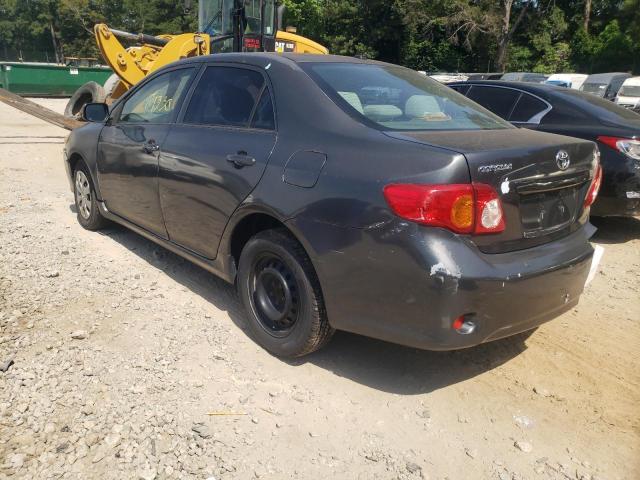 Photo 3 from auction – 2009 TOYOTA COROLLA BA with VIN JTDBL40E69J048614