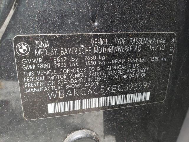 Photo 10 from auction – 2011 BMW ALPINA B7 with VIN WBAKC6C5XBC393997