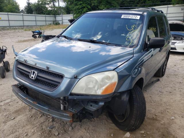 Photo 2 from auction – 2005 HONDA PILOT EXL with VIN 2HKYF18635H545006