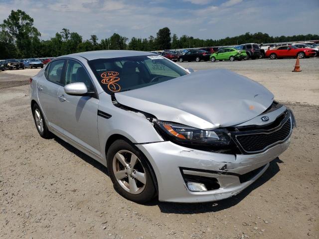 KIA OPTIMA LX 2014 with VIN 5XXGM4A70EG341670 - Photo from auction
