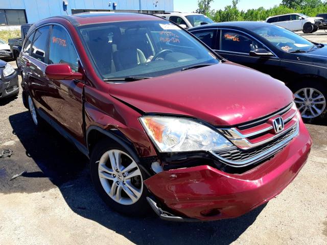 HONDA CR-V EXL 2011 with VIN 5J6RE4H74BL044662 - Photo from auction