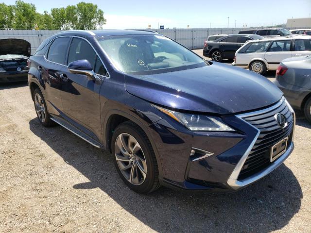 LEXUS RX 350 BAS 2019 with VIN 2T2BZMCA6KC183726 - Photo from auction