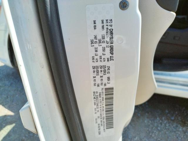 Photo 10 from auction – 2012 DODGE GRAND CARA with VIN 2C4RDGCG7CR406168