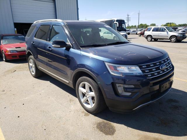 FORD EXPLORER X 2016 with VIN 1FM5K8D82GGA85483 - Photo from auction