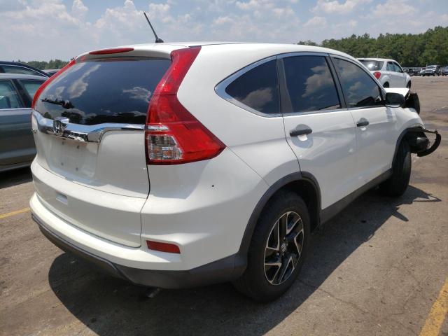Photo 4 from auction – 2016 HONDA CR-V SE with VIN 5J6RM3H43GL022145
