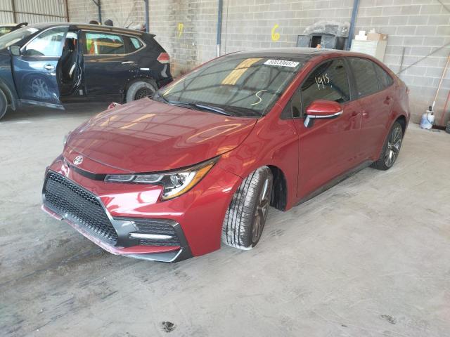 Photo 2 from auction – 2022 TOYOTA COROLLA XS with VIN 5YFT4MCE2NP114515