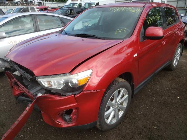 Photo 2 from auction – 2014 MITSUBISHI OUTLANDER with VIN 4A4AR3AU6EE001590