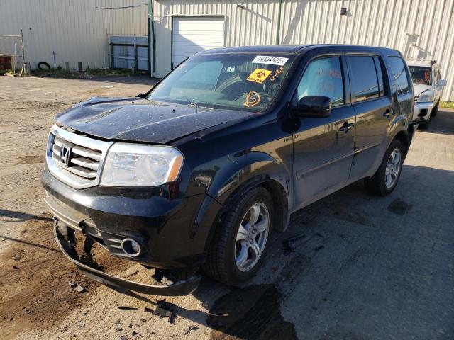 Photo 2 from auction – 2013 HONDA PILOT EXLN with VIN 5FNYF4H74DB080338