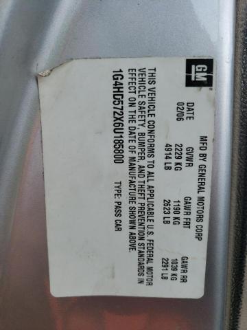 Photo 10 from auction – 2006 BUICK LUCERNE CX with VIN 1G4HD572X6U185800