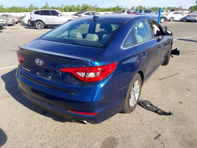 Photo 4 from auction – 2017 HYUNDAI SONATA SE with VIN 5NPE24AF3HH521688