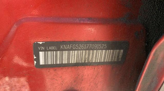 Photo 10 from auction – 2007 KIA RONDO LX with VIN KNAFG526177091525