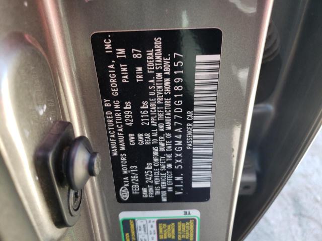 Photo 10 from auction – 2013 KIA OPTIMA LX with VIN 5XXGM4A77DG189157