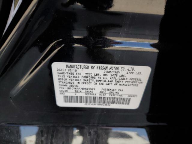 Photo 10 from auction – 2011 INFINITI G37 BASE with VIN JN1CV6AP7BM503522