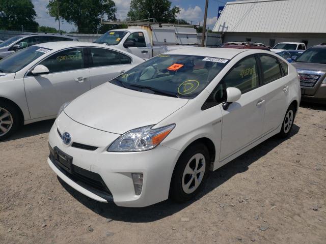 Photo 2 from auction – 2014 TOYOTA PRIUS with VIN JTDKN3DU7E0369681