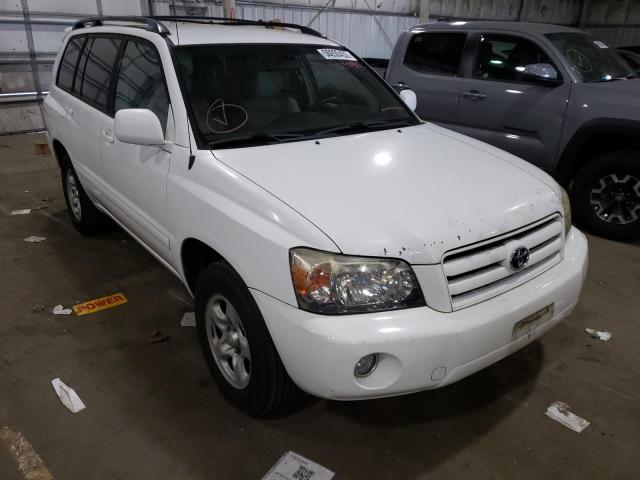 Foto 1 de la subasta – 2005 TOYOTA HIGHLANDER con VIN JTEGD21A750116075