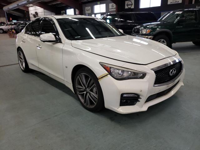 INFINITI Q50 BASE 2014 with VIN JN1BV7AR5EM693361 - Photo from auction