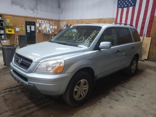 Photo 2 from auction – 2003 HONDA PILOT EXL with VIN 2HKYF18503H573415