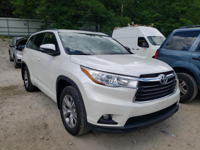 TOYOTA HIGHLANDER 2016 with VIN 5TDBKRFH0GS244176 - Photo from auction