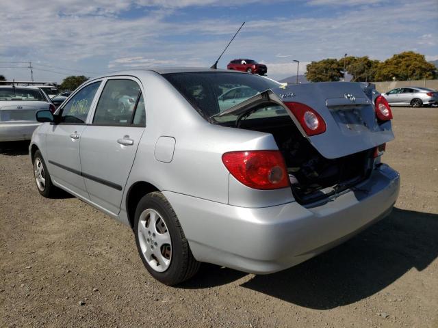 Photo 3 from auction – 2008 TOYOTA COROLLA CE with VIN 1NXBR32E68Z047414