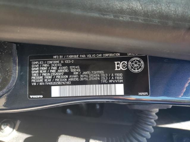 Photo 10 from auction – 2011 VOLVO XC60 3.2 with VIN YV4952DZ9B2147483