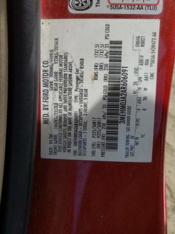 Photo 10 from auction – 2010 MERCURY MILAN PREM with VIN 3MEHM0JA2AR606091