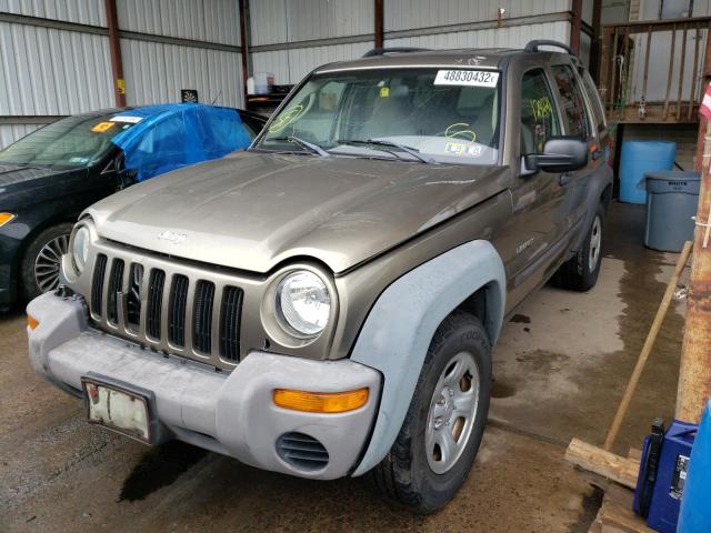 Photo 2 from auction – 2004 JEEP LIBERTY SP with VIN 1J4GL48K14W118459