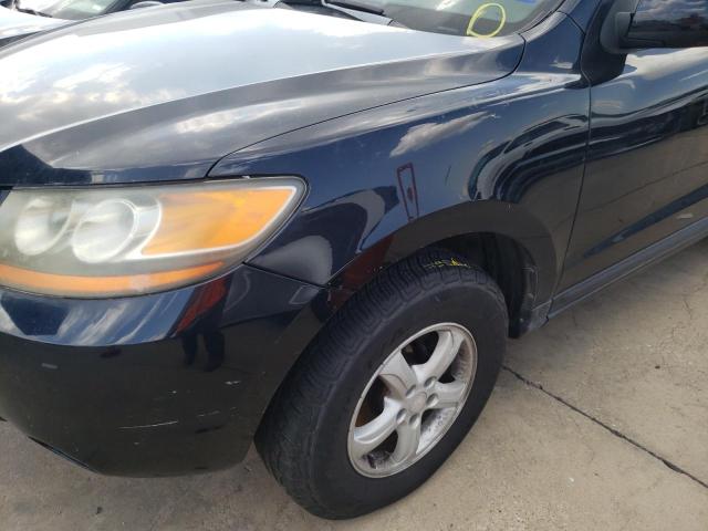 Photo 9 from auction – 2008 HYUNDAI SANTA FE with VIN 5NMSG13D58H190334