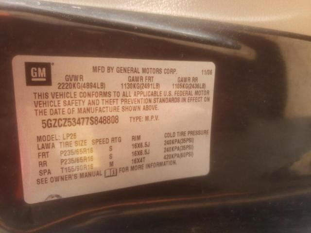 Photo 10 from auction – 2007 SATURN VUE with VIN 5GZCZ53477S848808