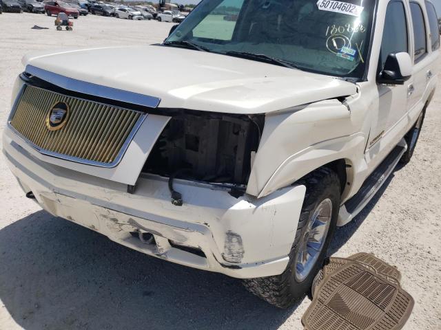 Photo 9 from auction – 2002 CADILLAC ESCALADE L with VIN 1GYEC63T62R274155
