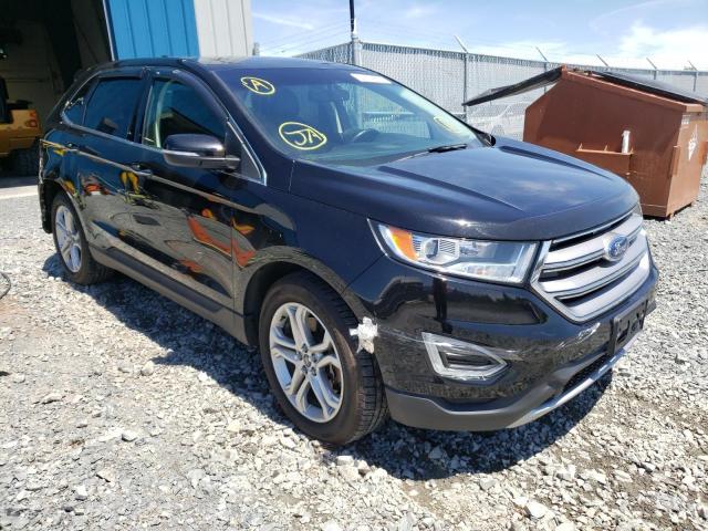 FORD EDGE TITAN 2017 with VIN 2FMPK4K87HBB69909 - Photo from auction