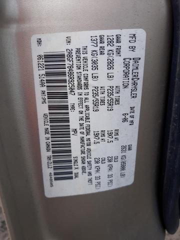 Photo 10 from auction – 2006 CHRYSLER PACIFICA L with VIN 2A8GF78486R925047