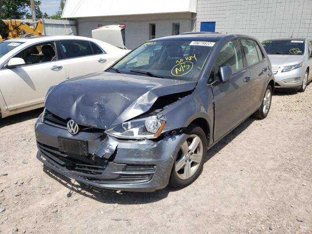 Photo 2 from auction – 2017 VOLKSWAGEN GOLF S with VIN 3VW217AU9HM065967