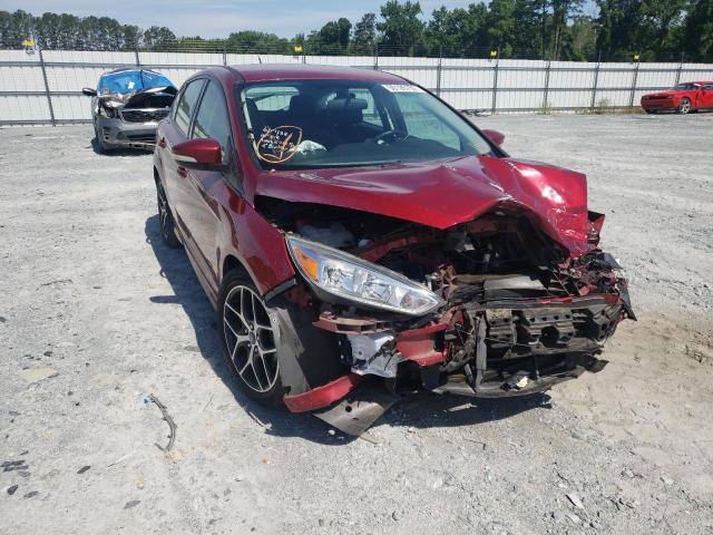 FORD FOCUS SE 2016 with VIN 1FADP3K2XGL287648 - Photo from auction
