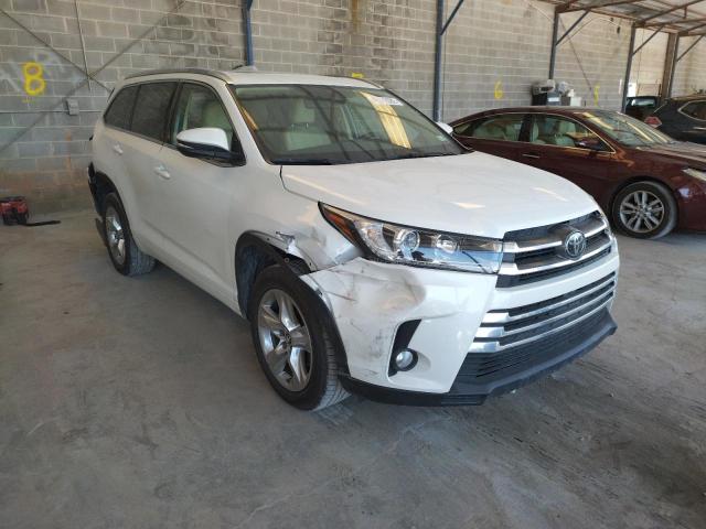 TOYOTA HIGHLANDER 2017 with VIN 5TDYZRFHXHS217395 - Photo from auction