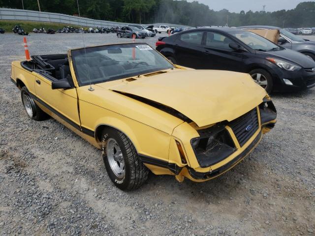 FORD MUSTANG 1983 with VIN 1FABP2735DF212479 - Photo from auction