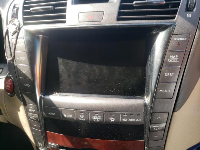 Photo 9 from auction – 2007 LEXUS LS 460 with VIN JTHBL46F275046508