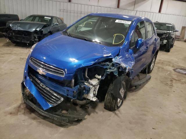 Photo 2 from auction – 2016 CHEVROLET TRAX LS with VIN KL7CJNSB5GB560002